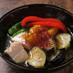 夏野菜の南蛮漬け