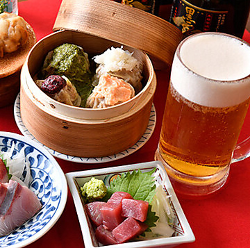 人気の飲み放題付きコースは3,980円より。少人数様のから40名様前後の団体様もOK！