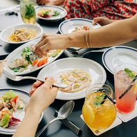 【イタリアンテイストの料理が楽しめる♪】