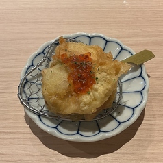 ホタテいくらのせ