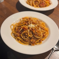 ミートソースパスタ