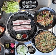 “神話” 韓国料理専門店のコース写真