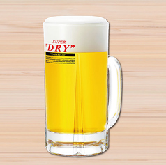 アサヒ樽生ビール　大ジョッキ