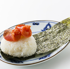 おにぎり (高菜・鮭・明太子)各一個