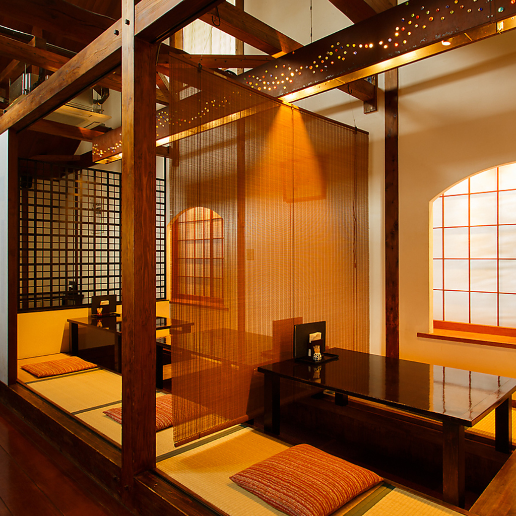 テーブル、掘りごたつ、お座敷をお選びいただけます♪事前のご予約が安心です！