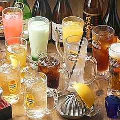 ドリンクも充実しております。