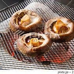 能登椎茸　炭火バター醤油焼き