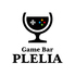 ゲームバー plelia プレリアロゴ画像