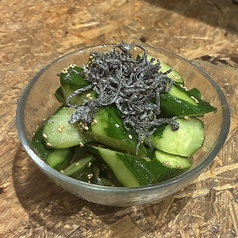 ごま油塩こんぶきゅうり