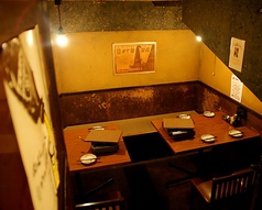 昔懐かしい昭和チックな個室空間でお食事が楽しめます！