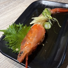 赤海老の日本酒塩昆布漬け(1尾)