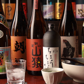 焼酎や日本酒を豊富に取り揃えております。お気に入りの一杯に出会えるはず♪
