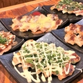 料理メニュー写真 焼き餃子の６種盛合せ