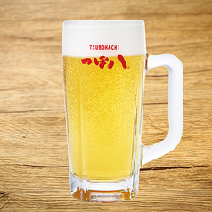アサヒスーパードライ樽生ビール（大ジョッキ）