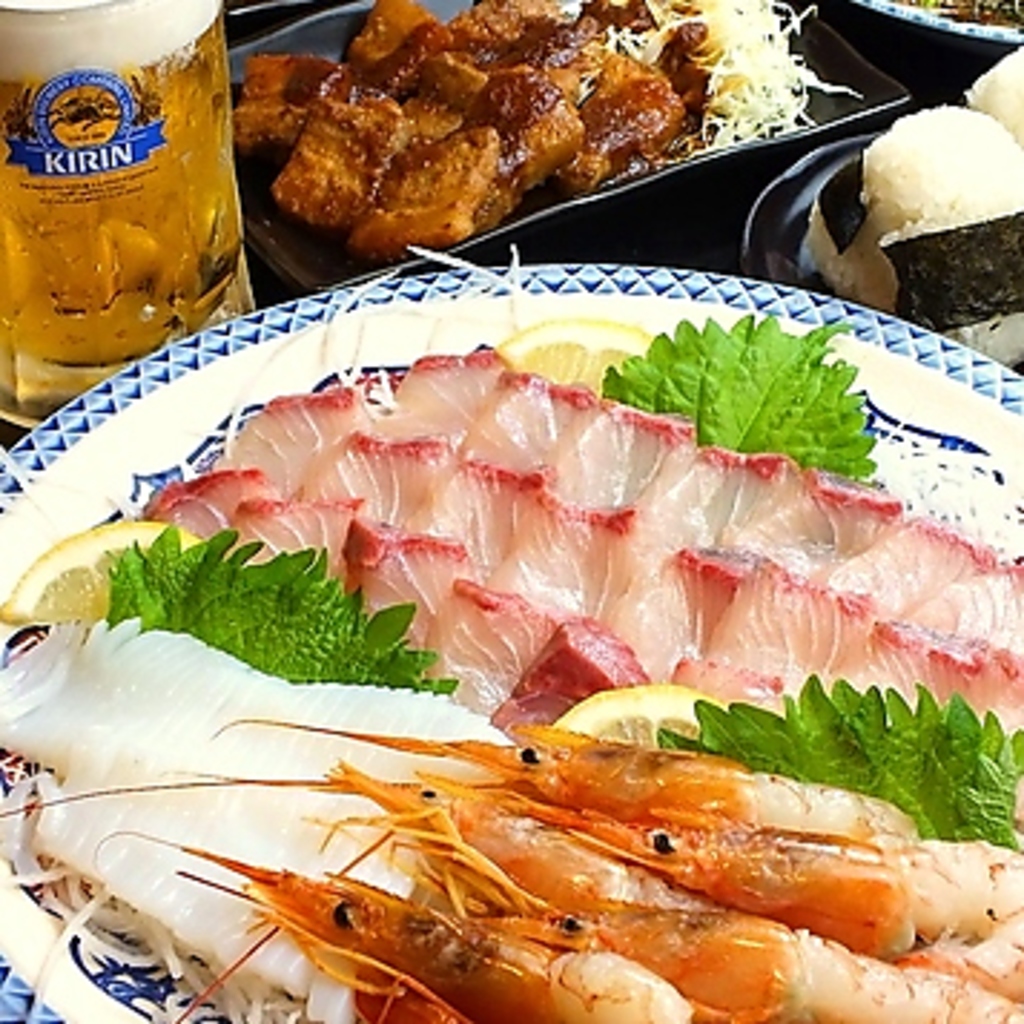 ボリューム満点☆常連様にも愛される人気料理が集結した2H[飲放]付きコースは6品8種3500円～ご用意！