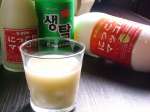 『釜山生マッコリ』ヨーグルトのように飲みやすい。乳酸菌も豊富で、女性にお勧め！！！