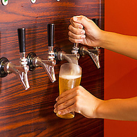 ビールはすべて樽からのご提供！！