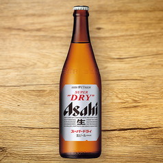 アサヒスーパードライ ビンビール（中瓶）
