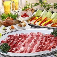 JR九州ステーションホテル小倉 スカイガーデンバーベキューのコース写真