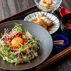 肉割烹 ささえのおすすめランチ1