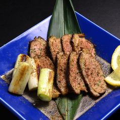 鴨と九条ねぎの山椒焼き