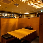 ムードあふれる店内とプライベート感満載の個室空間は大切なご宴会の場を彩ること間違いなし！