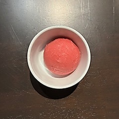 ワイン葡萄のアイス