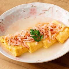 桜海老のあんかけだし巻《春限定のごちそう》