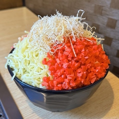 そば紅しょうがもんじゃ