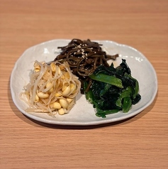 彩りナムル盛り合わせ