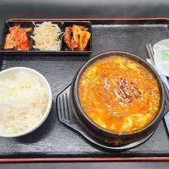 スンドゥブチゲ定食