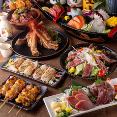 完全個室　地鶏焼き鳥と築地海鮮　和み屋　新橋本店のコース写真