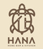 HOMEBAR&KITCHEN HA NA ホームバーアンドキッチン ハナのロゴ
