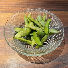 黒枝豆塩茹で