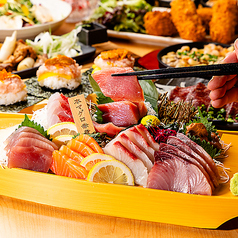 厳選まぐろと創作和食×3時間飲み放題 個室居酒屋　海王　神田店特集写真1