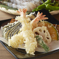 料理メニュー写真 《高田屋名物》大海老の天ぷら盛合せ