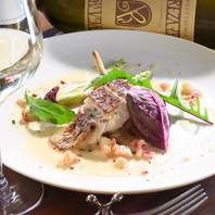 こだわりの欧風創作料理が楽しめる！