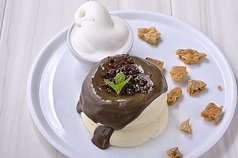 盆栽ほうじ茶パンケーキ