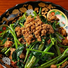 空芯菜炒め