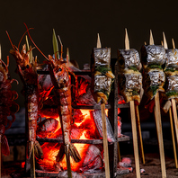 全国各地の旬食材の良さを最大限に活かした炉端焼き