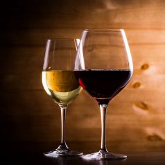 ワインの種類も豊富♪