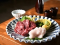 料理メニュー写真 馬刺し2種盛り合わせ