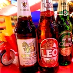 シンハービールなど、現地のお酒も各種ご用意！まだ味わったことのないドリンクに出会えるかも？？！