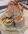 料理メニュー写真&nbsp;アボカドとクリームチーズの生春巻