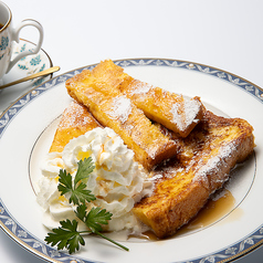 単品フレンチトーストモーニング