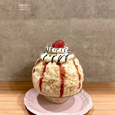 苺スモアとミルクティー