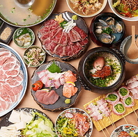 旬鮮魚を使用した豪華海鮮料理をご用意しております