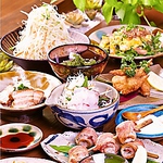 沖縄の食材を使ったコース料理！