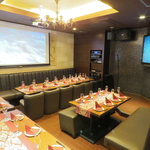 歓送迎会・宴会・１次会・2次会に最適！最大40名までのお部屋ございます！（ミニステージ付）