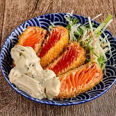 サーモンレアカツ